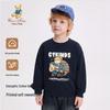 Classic Teddy Boys' Casual Crewneck Sweatshirt