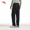 Anta Men's Fleece-Lined Straight Leg Sweatpants