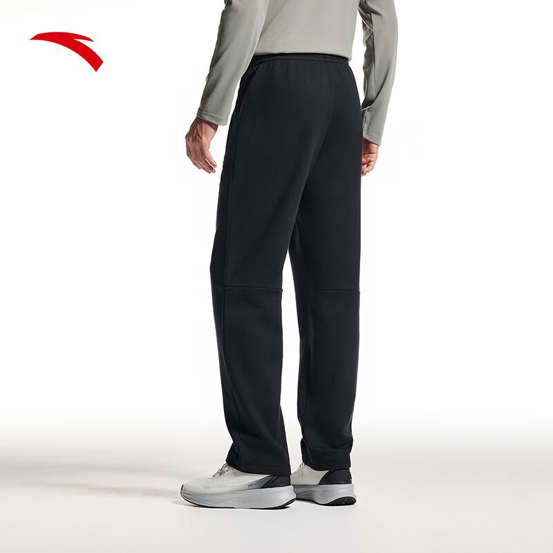 Anta Men's Fleece-Lined Straight Leg Sweatpants