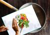 Glass Cutting Board Stand 40X30 Marble