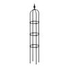 Plant Obelisk Trellis Climbing Plants Garden Tower Trellis Outdoor Rose Bush Support Rustproof Metal Trellis for Potted Plant Clematis Vine Jasmine