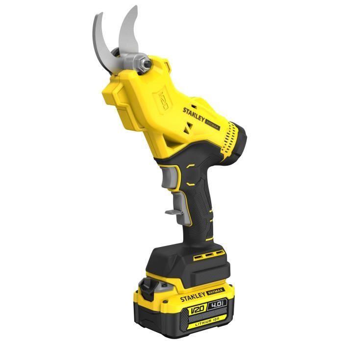 STANLEY FATMAX - SECATEUR 18V - Fourni avec un chargeur et une batterie 4AH