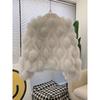 Imitation Fox Fur Jacket Femininity Celebrity Short New Winter Light Wool Cardigan Top