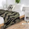 Tigerstreifen Camo Überwurf Decke Babydecke Anime Lockere Decke