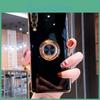 Silicone For Huawei Plating Case P30 P20 Pro Honor P 30 20 Mate 20 P30pro P20pro Phone Tpu Shell Cover With Ring Holder Stand On