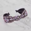 LALA Imported Lace Ethnic Hairband - Brown