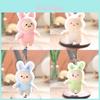 Cute Bunny Plush Keychain With Soft Velvet Material For Kids And Teens