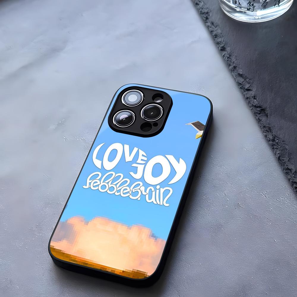 Cartoon Lovejoy Band Phone Case Tempered Glass For IPhone 17 13 14 16 12 15 11 Pro Max Plus Mini X XR SE2020 Coque