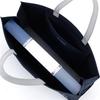Kitamura A4 Size Shopping Bag RH0573 Women's Dark Blue/Light Gray [Navy] 10821 Free Size