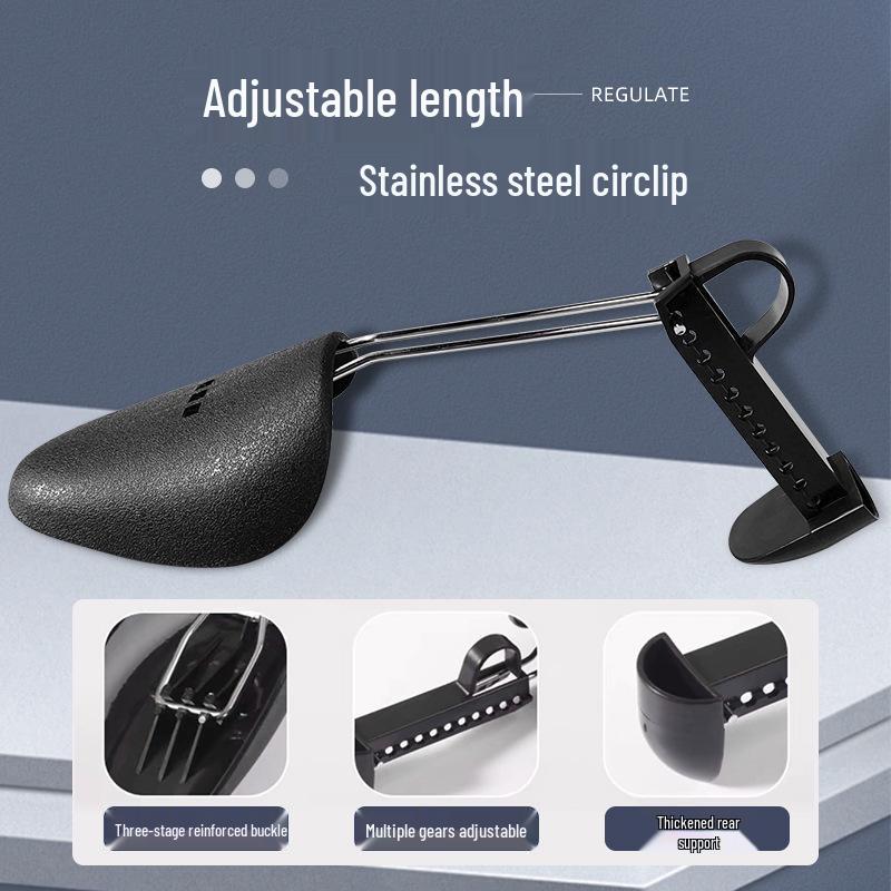 Durable Adjustable Shoe Stretcher for Men's Sizes 39-46: Thickened Anti-Crease Design for Leather Shoes and Sneakers