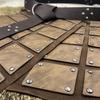 Nordic Viking Embossed Leather Scale Armor Cosplay Prop