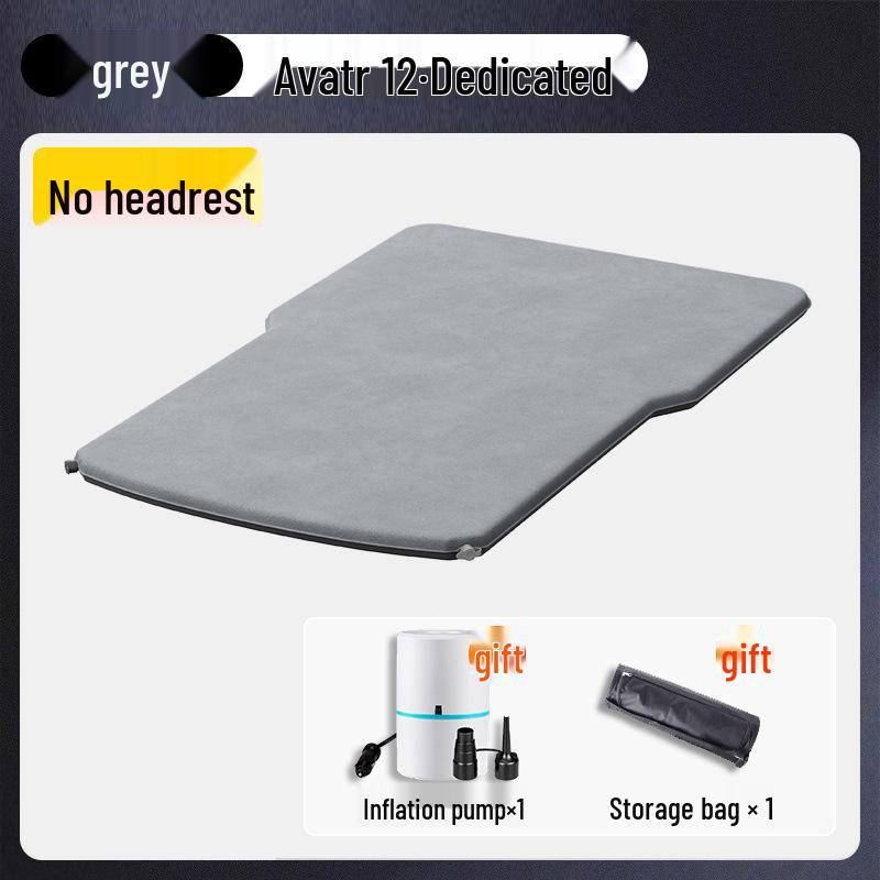 Avatr 07 Car Trunk Mattress: 12'' Inflatable-Free Sleeping Pad for Single Bed Comfort