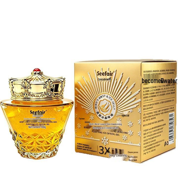 Seefair Empress Swallow s Nest Purifying Ice Crystal Deep Cleansing Gel Cream Purifying Ice Crystal Gel 100g