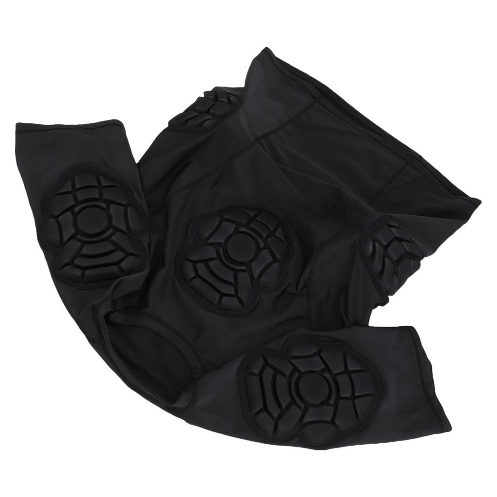 Goalkeeper Shirt for Men Women EVA Soccer Padded Compression Shirt Football Protective Gear Rib Prot