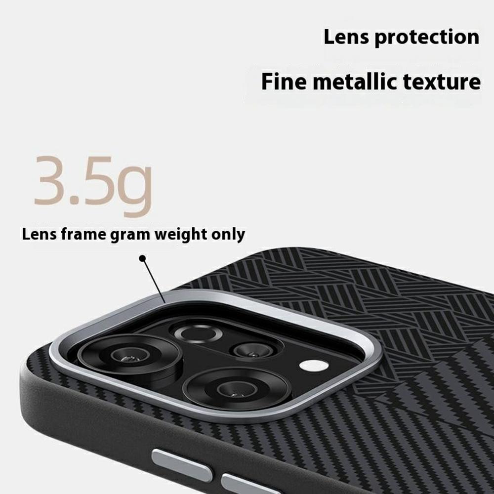 ABEEL For Oppo Reno14 Pro 5G (Global) Magnetic Case PC + TPU + Aluminum Alloy + PU Leather Slim Phone Back Cover