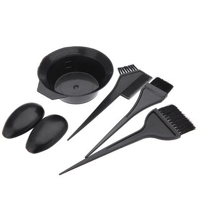 5Pcs Hairdressing Brushes Bowl Combo Salon Hair Color Dye Tint Diy Tool Set Kit