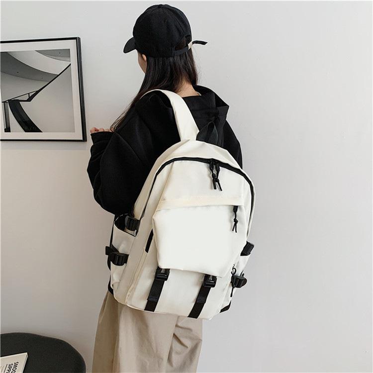 Schoolbag schoolbag junior high school boys new leisure travel backpack high school college girls large capacity computer backpack