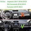 Tappetino per Cruscotto Auto per Subaru Forester 2019 2020 2025 2025 2025 Parasole Tappeto Protettivo Cruscotto Dash Mat Dashmat