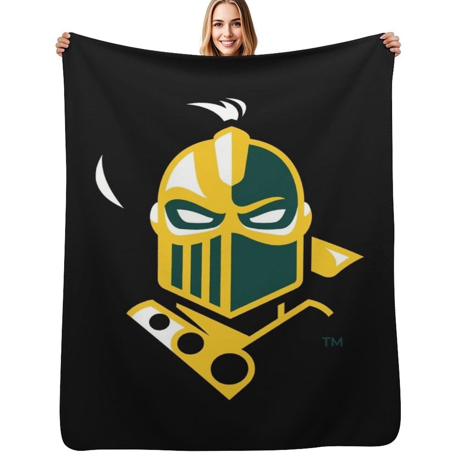 Clarkson golden knights Throw Blanket Anti Shedding Soft Fuzzy Blanket for Home 102x76cm(40x30in)