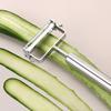 Reborn. J Mudita Allsten 2-in-1 Dual Peeler / Carrot Cutter, Cabbage Cutter, Multi-Purpose Vegetable Cutter (Cleaning Brush Included)