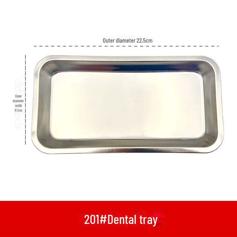 

Стоматологический и хирургический лоток с плоским дном из нержавеющей стали 304