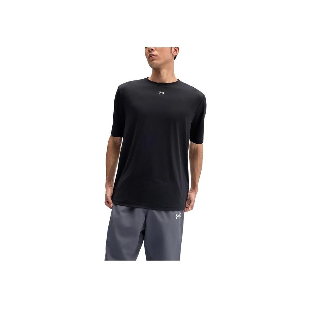 Under Armour Coolmesh Breathable Round Neck Training Short Sleeve T-Shirt Men Tops 6007547-001
