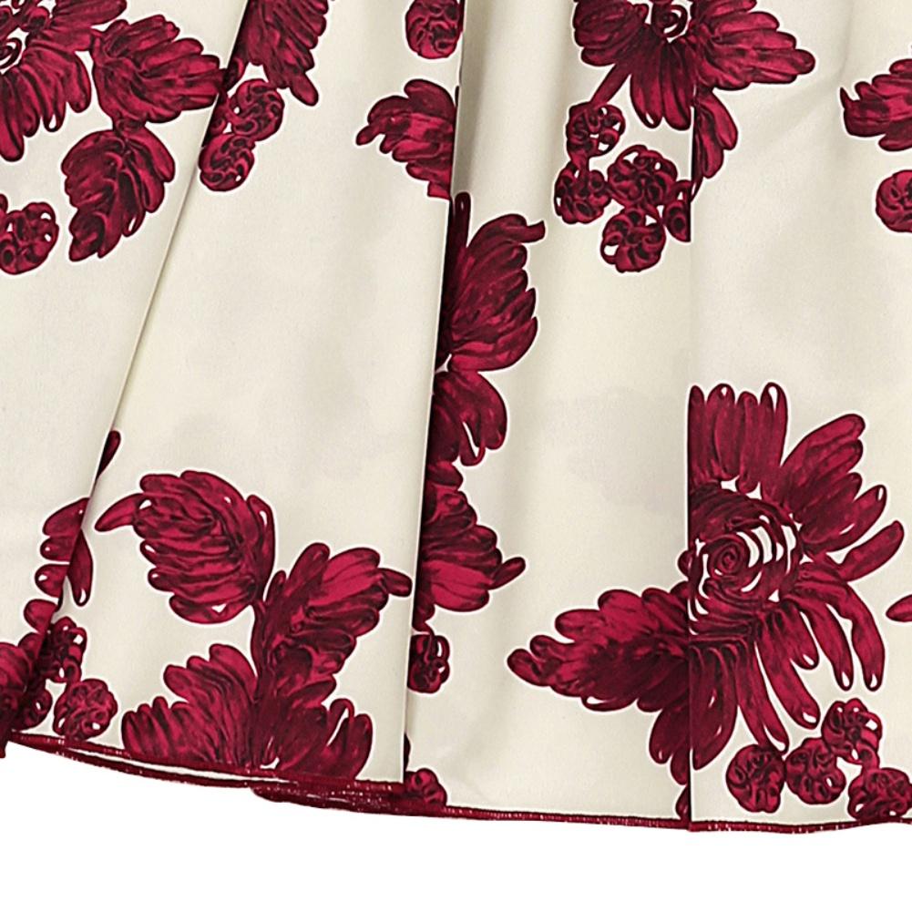 Çocuk Kız Elbise Yaz Kısa kollu Prenses Elbiseler Çocuk Çiçek Baskı Giyim Bebek Düğün Parti vestidos