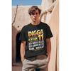 11th Birthday Funny Gift T-Shirt - DIGGA Graphic Print | Black, 180g, Casual Crew Neck, Regular Fit, All-Season Wear, Perfect for Celebrations &
