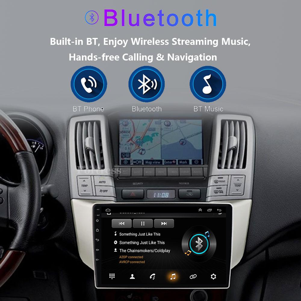 For Lexus RX300 RX330 RX350 RX400H 2003-2014 Android Car Radio Auto Stereo Multimedia Player GPS Navigation Carplay Touch Screen