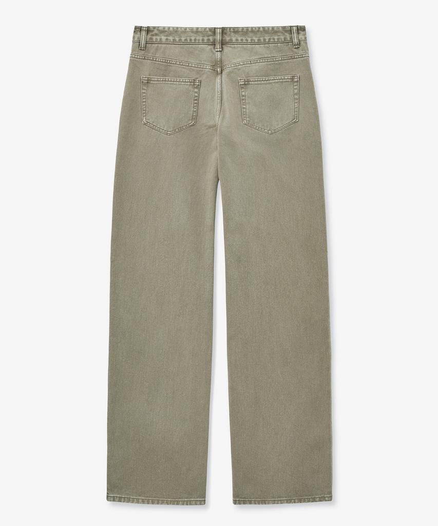 Tienjiti Lot.872 Straight-Fit Pigment Dyed Denim Pants (Washed Beige) Tnpa6E113I2