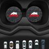 Alphard ALPHARD Drink Holder Pad with Logo 2.8 X 2.8 Inches (7 X 7