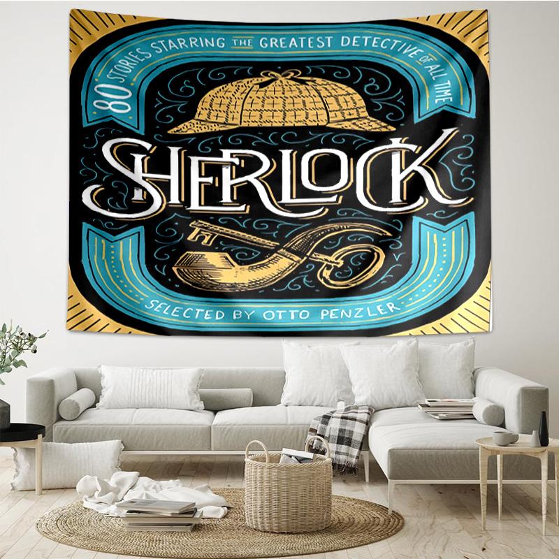 Sherlock Adventure Quick-Dry Tapestry Hanging for Bedroom,Livingroom, Playroom,Decor Art Room Wall Tapestry Holiday and Birthday Gifts