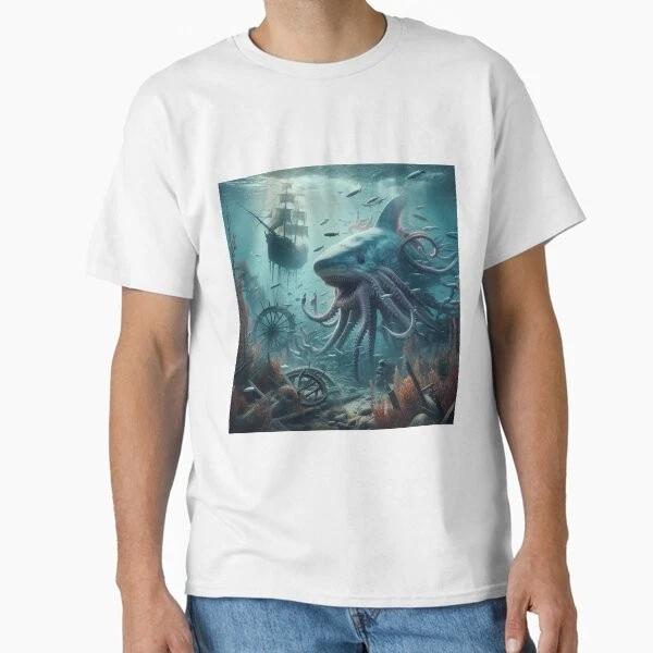 King Of Sea Classic Tshirt Made In Usaaus Tshirt S2xl S