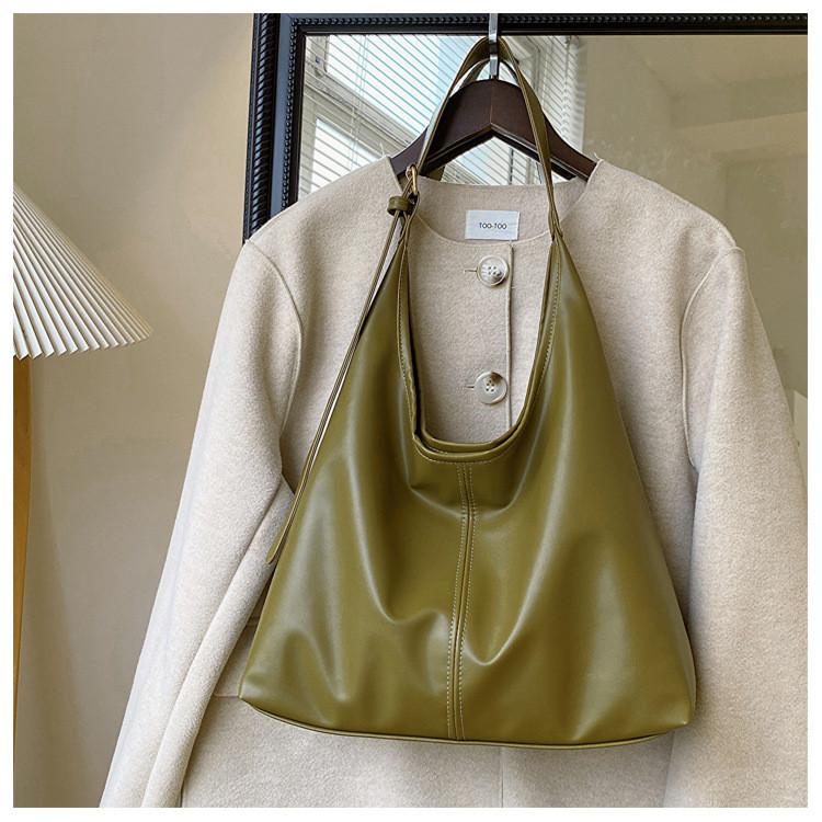 Pu Large Capacity Tote Bag For Women With Zipper Closure And Casual Street Style