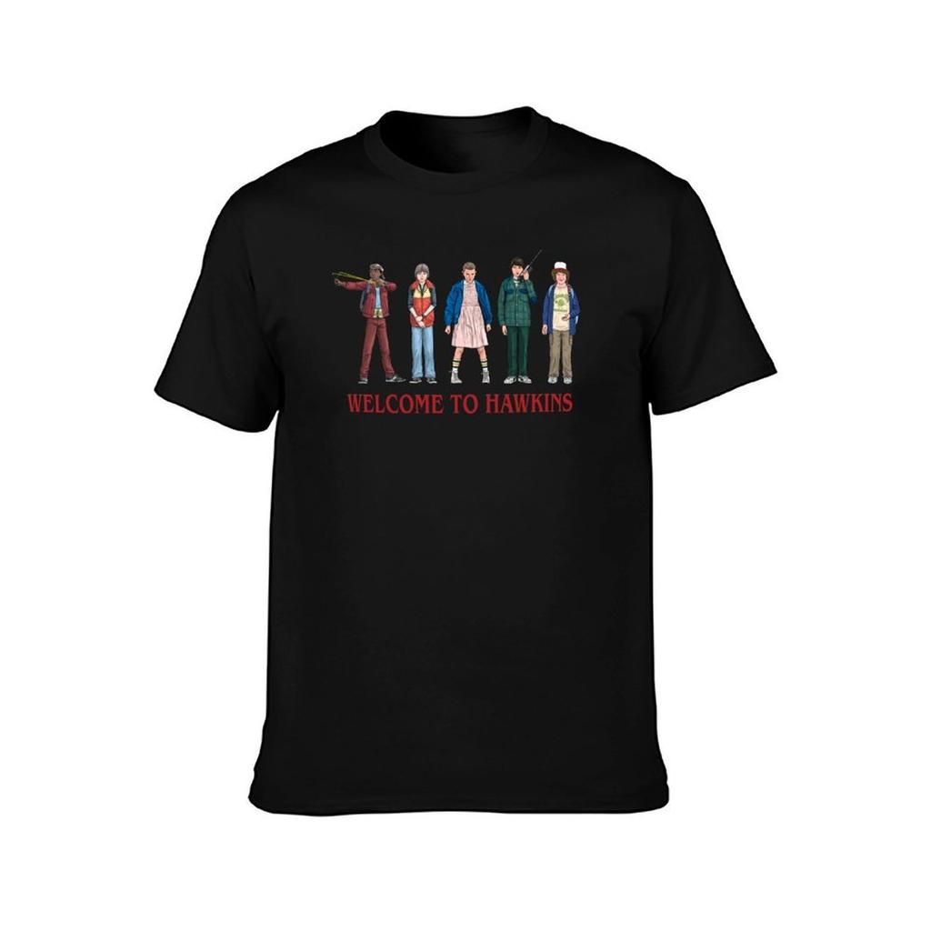 WELCOME TO HAWKINS 2016 TShirt Plus Size Quick Dry Sports Tee
