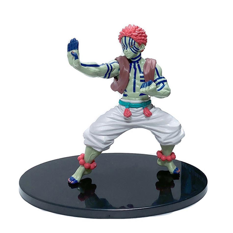 Demon Slayer Kimetsu No Yaiba Action Figure Set - Kamado Tanjirou with Sword Agatsuma Zenitsu And Nezuko as Warrior PVC Model To