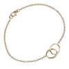 Baby Love Bracelet K18 Yellow Gold 4.2g Women Used