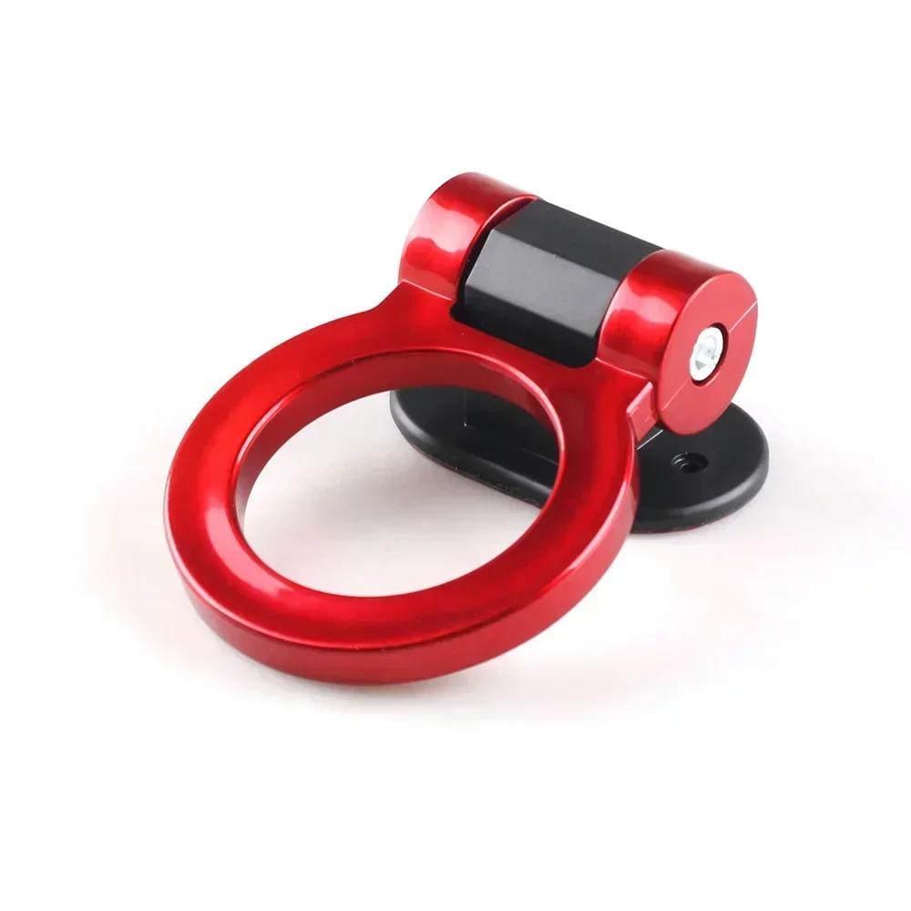 Car Rear Front Trailer Simulation Racing Ring Universal ABS Car Styling Racing Tow Hook Sticker Decoration Vehicle Towing Hook