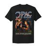 T-shirt 2pac All Eyez On Me Rap Tee Tupac Death Row T-shirt