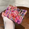 Full screen flower heat transfer process film case Samsung S25ultra mobile phone case Maximalist Floral