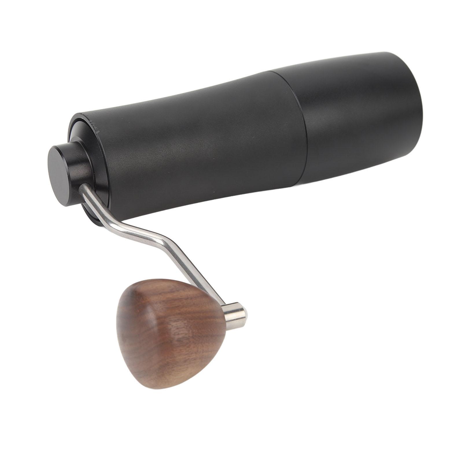 Manual Coffee Grinder Stainless Steel Adjustable Grind Size Detachable Anti Slip Manual Bean Grinder for Family Office