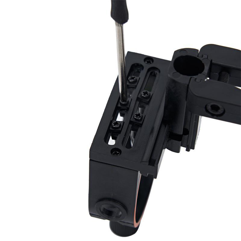 Crossbow Compound Bow with 5-Pin Sight, Level Light, and Four-Way Adjustment