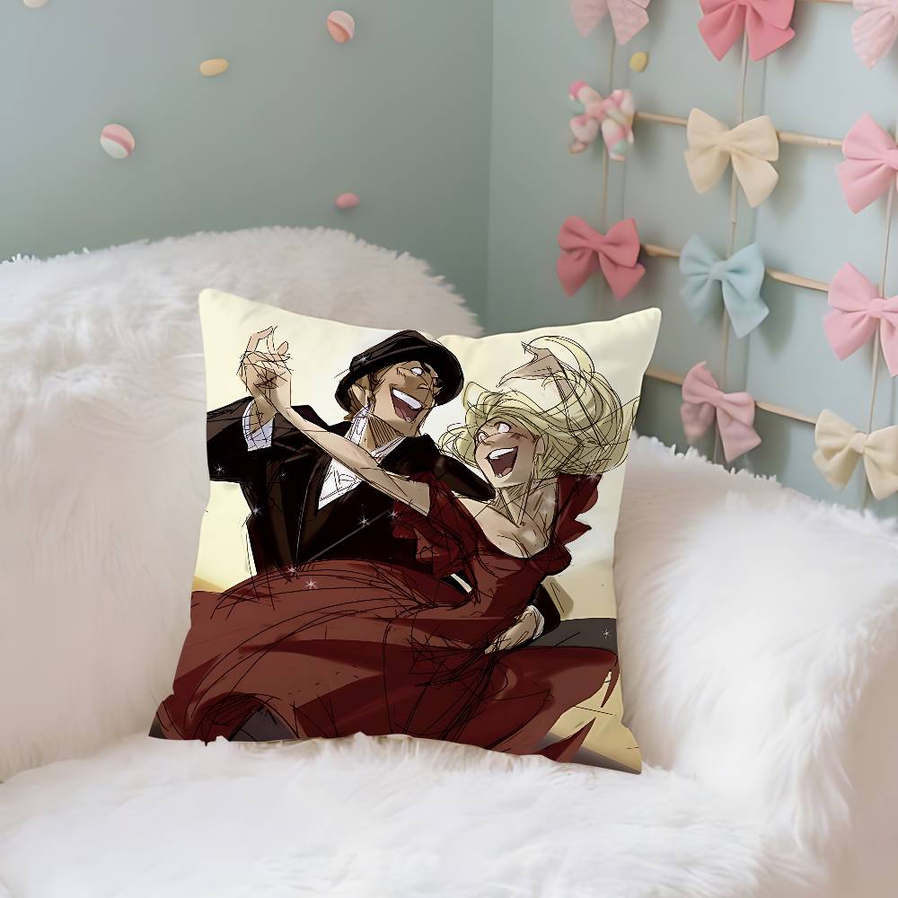 Baccano Anime Pillow Case Throw Pillow Cover Nordic Vintage Style Cushion Covers Home Living Room Sofa Couch Seat
