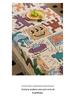 Ethnic Style Outdoor Tablecloth for Camping & Dining - Sisters' Chat Coffee Table Decor