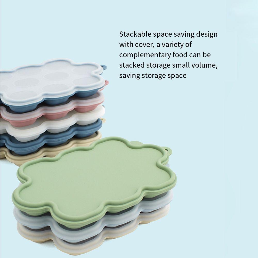 Durable Silicone Nibble Freezer Maker BPA Free Baby Fruit Food Feeder Teether Tray  Infant
