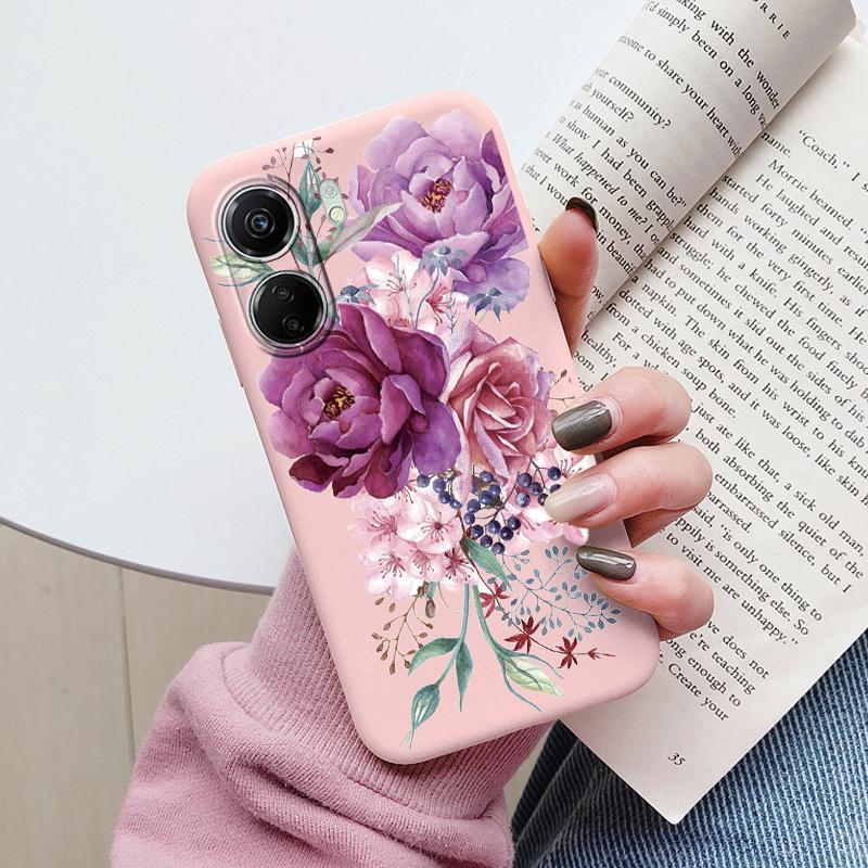 For Poco C65 Phone Case Silicone Soft TPU Protective Soft Cat Coque Para Fundas For Xiaomi Poco C65 Capa Little Dinosaur Shell