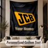 Custom Text Tapestry JCB Print Wall Tapestry Indoor Living Room Wall Decor