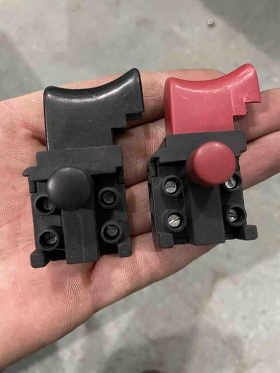 Electric Planer and Hammer Cutter Switch (Item No. 07406)