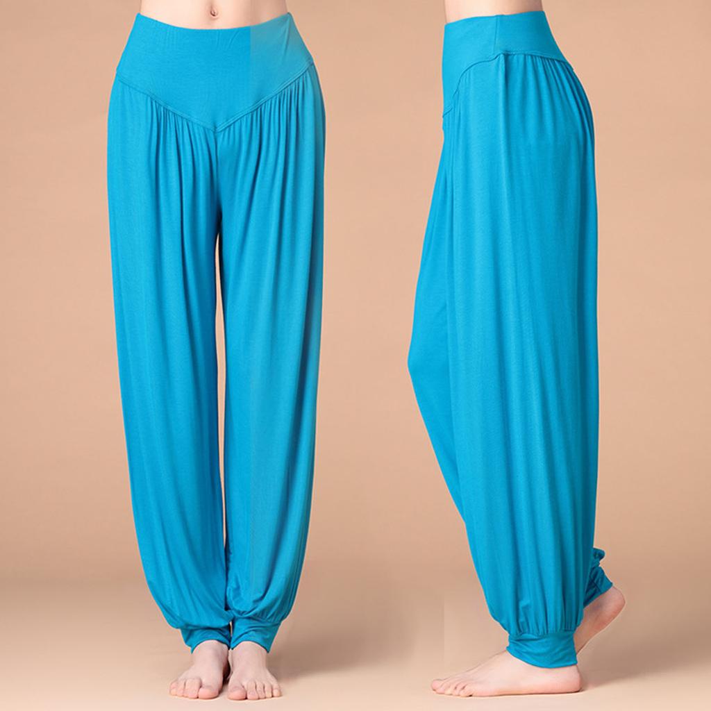 Women's Yoga Pants High Waist Modern Dance Practice Pants Taiji Pants