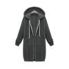 Damen Kapuzen-Sweatshirtjacke im europäischen und amerikanischen Stil für Herbst/Winter